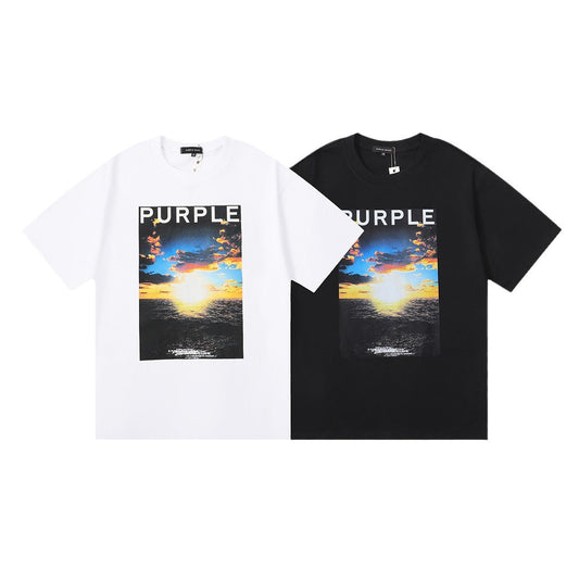 PURPLE  fashion T-shirt