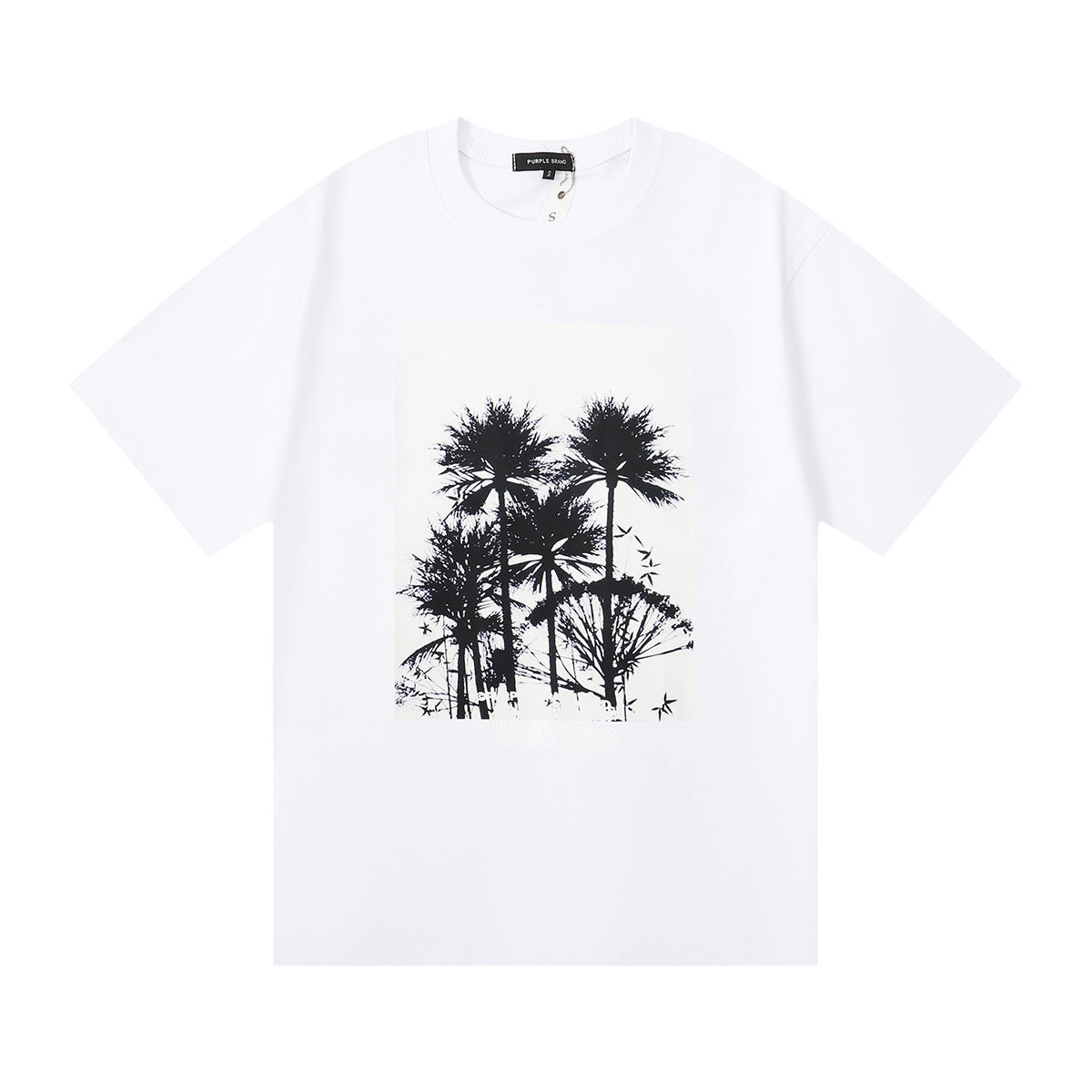 PURPLE  fashion T-shirt