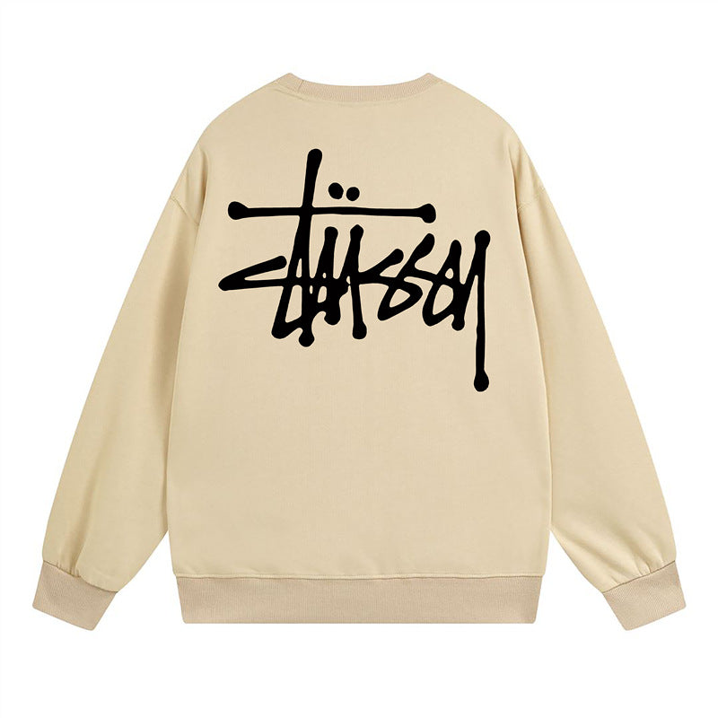 Stussy Sweatshirts Crew Neck Fleece Sweater