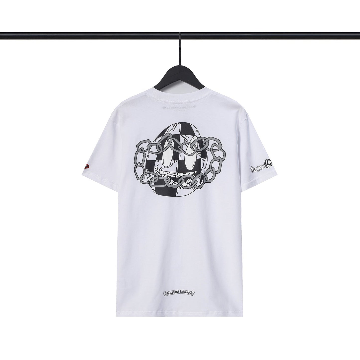 Chrome Heart T Shirts Back Cross Short Sleeve T-Shirt
