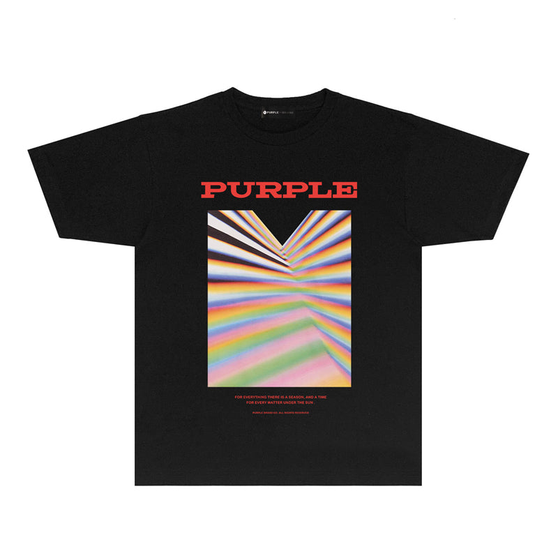 PURPLE  fashion T-shirt